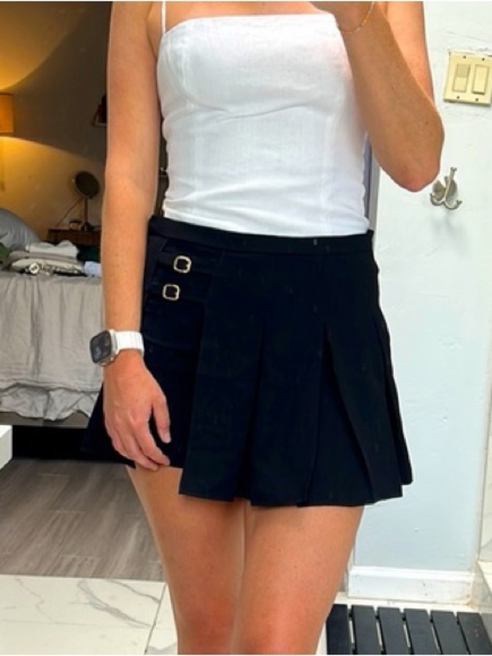 ♣️🖤Amanda Uprichard Rizzo Skort Black🖤♣️